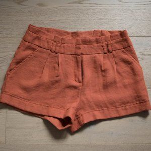 FREE WITH PURCHASE! High-Waisted Paperbag Shorts